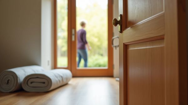Stop aux courants d'air : optez pour une bande isolante de porte