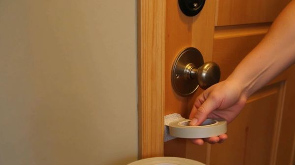 Stop aux courants d'air : optez pour une bande isolante de porte